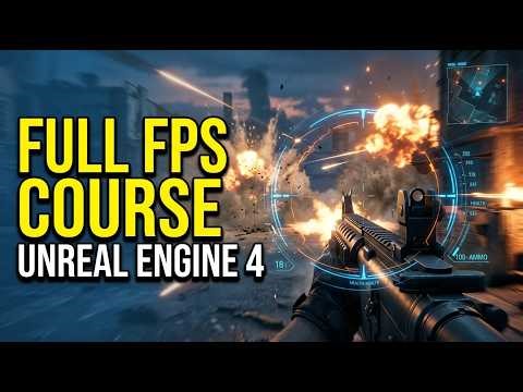 Unreal Engine 4 FPS Game Tutorial (Full Course) | Learn Blueprint from Beginner to Pro