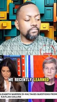Elizabeth Warren Had FULL BLOWN MELTDOWN ON LIVE TV. #elizabethwarren #jeffsquare #shorts
