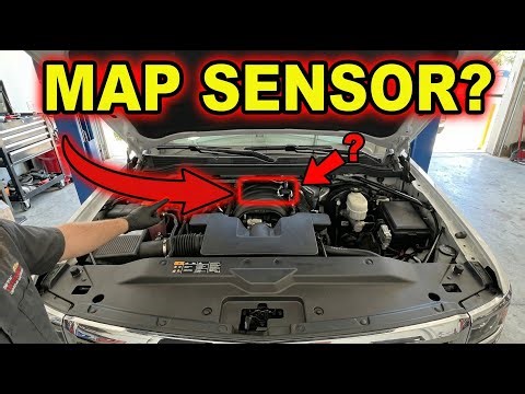 Where Is Map Sensor On 2018 Chevy Silverado