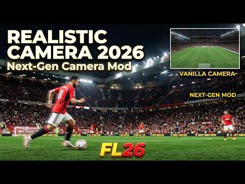 INSANE Realistic Camera Mod 2026/27 🔥 PES 2021 & FL26