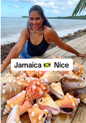 Living off-grid by the sea in Jamaica 🇯🇲 is a constant reminder that beauty is everywhere. What do you think I’m making with these? 🐚🪵 #jamaica #jamaicantiktok🇯🇲viral #offgrid #jamaicantiktok #jamaicans