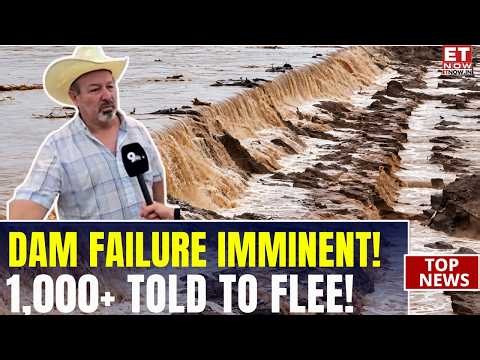Dam Break Alert In New Mexico: 1,000+ Evacuated As Floodwaters Surge | Dramatic Visuals | ET Now