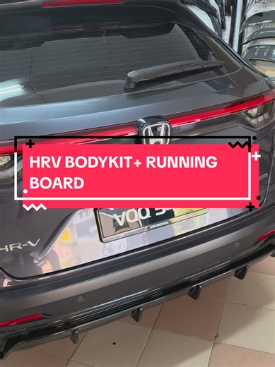 HRV 2026 RS DIFFUSER RUNNING BOARD - full diffuser - rs spoiler - runing board blk edition - installation available pm us https://wa.me/601111525312 Top Auto Accessories 011-1152 5312 https://maps.app.goo.gl/JcRmUyMjzk1UhVYj6 #hrv2026 #hondahrv #honda #bodykit #hrv