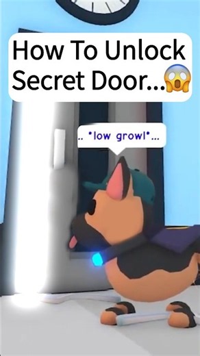 How To UNLOCK The SECRET DOOR in Adopt Me...😱#roblox #adoptme
