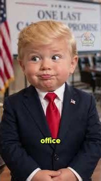 Baby Trump’s campaign promises are wild 🚗✈️ #election2026 #funny #politics