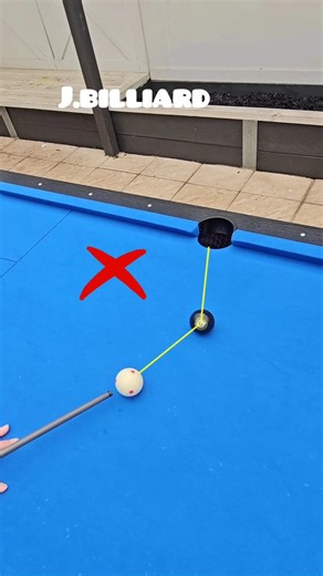J.billiard on Instagram: "Here’s how to aim so you never miss this shot again #8ballpool #jbilliard #poolshots"
