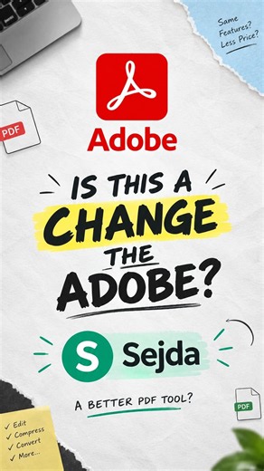🔥 Replace Adobe Acrobat? Try This FREE Alternative! 🤯 #Shorts