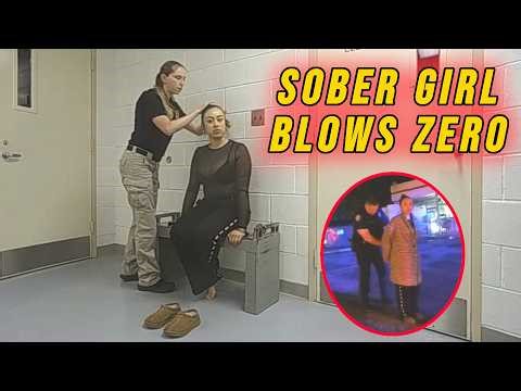 SOBER 20-Year-Old Girl Blows a ZERO After DWI Arrest