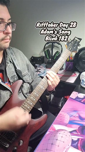 Rifftober Day 28 Adam's Song by Blink 182 #rifftober2026