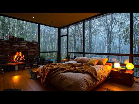 Rain Sounds for Sleeping No Ads — Natural Sounds of Rain & Thunder for Fast Sleep, Mental Peace