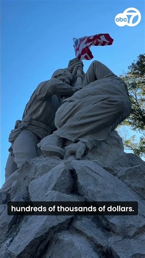 Man accused of beheading Quantico Iwo Jima statue in US illegally