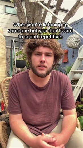 When You're Listening to Someone But Don't Want to Sound Repetitive (Autism Relatable)