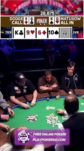Miracle River for Mike Matusow!