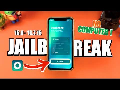 How to Jailbreak iOS 15–16.7.15 WITHOUT PC | Dopamine Jailbreak Full Tutorial