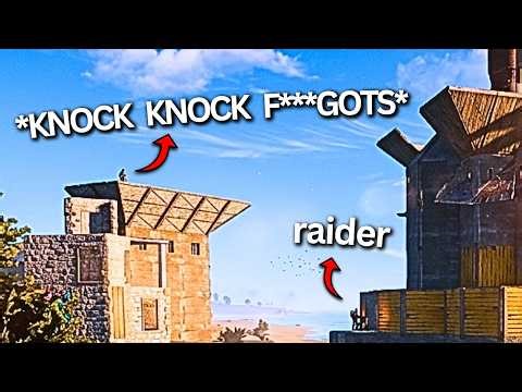 ALL OUR ENEMIES TEAMED UP TO RAID US - 17000 HOUR DUO RUST