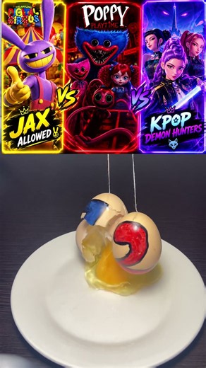 Digital Circus Jax Allowed Poppy Playtime Animation KPop Demon Hunters Music Video #subscribe