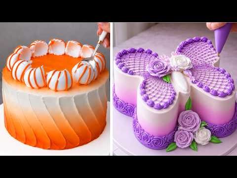 Top 20 Beautiful Cake Decorating Tutorials 🍰 Most Satisfying Creamy Cake Decorating Ideas