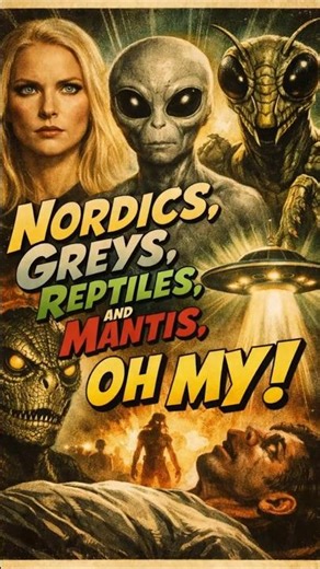 The Alien Hierarchy Nordics, Greys, Reptilians, Mantis