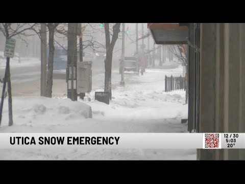 Snow Emergency in Utica: Remove Cars From Streets by 10 p.m.