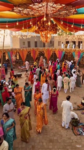 Beautiful Village Wedding in Pakistan 💍 | Mehndi Ceremony & Rural Life 4K”