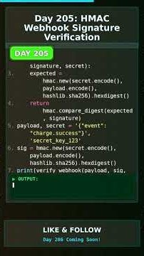 YOUR WEBHOOKS ARE EXPOSED! 🚨 Python FIX in SECONDS! #shorts #viral
