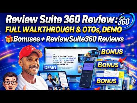 Review Suite 360 Review : - Full Walkthrough & OTOs, DEMO 🎁 Bonuses + ReviewSuite360 Reviews