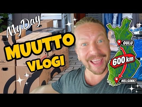 OULU JÄÄ TAAKSE 🚛 | Muutto Helsinkiin & onnen kyyneleitä | My Day
