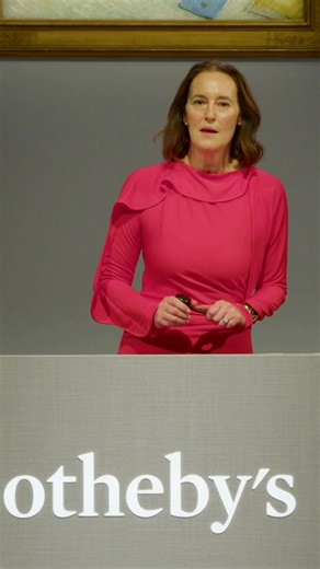 One of the #SothebysNewYork’s Modern Evening Auction’s standout moments, Claude Monet’s ‘Vue de Rouen depuis la côte Sainte-Catherinesparked’ nearly five minutes of bidding. The work achieved $7.4 million, as Helena Newman brought the lot to its final hammer. A highlight from the Anne Schlumberger Collection, this view of Rouen reflects a life shaped by art, travel, and modern vision.