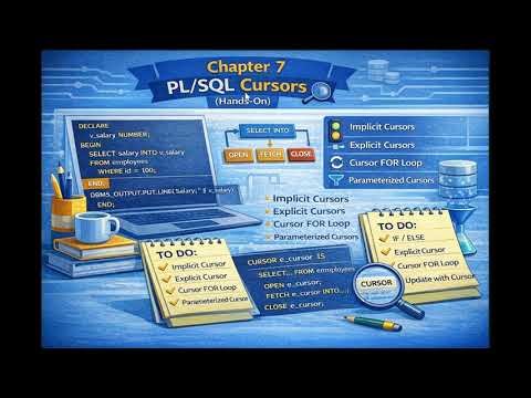 PL/SQL Tutorial 7 | Cursors