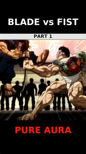 🔥 Short CaptionHe stopped a KATANA with his BARE HANDS! 💀🔥#Baki #Hanayama #Musashi #AnimeShorts