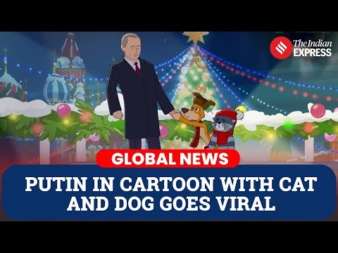 WATCH: Putin Appears With Cat and Dog in Hit Russian Cartoon, Sparks Mixed Public Reaction