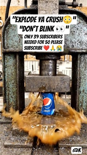 🥤Pepsi Can EXPLOSION Test 😱💥 #shorts #viralshorts #pepsi