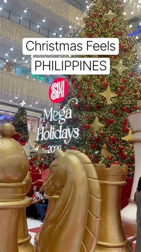 Early Christmas celebration and festivities can be seen in shopping malls only in the Philippines