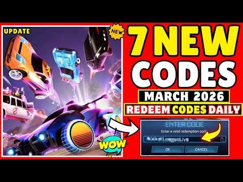 ⚠️ MARCH CODES ⚠️ ROCKET LEAGUE REDEEM CODES 2026 - ROCKET LEAGUE CODES 2026 - ROCKET LEAGUE CODES