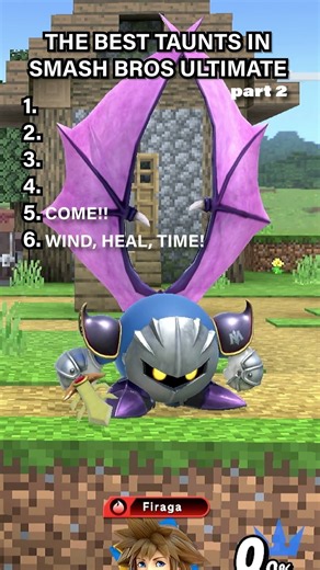 The Greatest Taunts In Smash!
