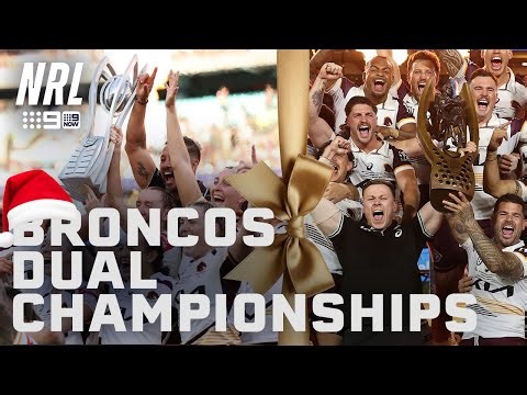 Merry Christmas Broncos Fans! Grand Final Mini's | NRL on Nine
