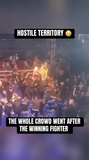 Fighter Attacked by Furious Crowd After Winning Fight in Trabzon
