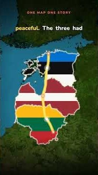 Two Million People, One Chain: The Baltic Way, 1989 #shorts
