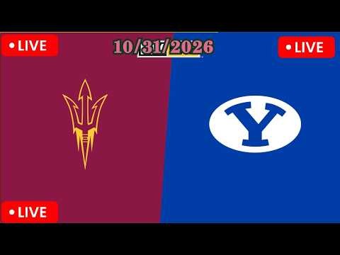 Arizona State Sun Devils vs BYU Cougars LIVE | NCAA LIVE