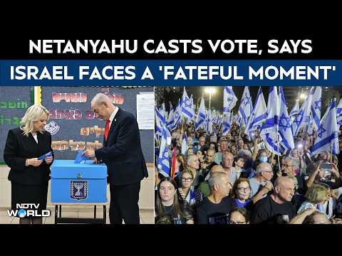 Benjamin Netanyahu Casts Vote, Says Israel Faces A 'Fateful Moment' | Israel Election 2026