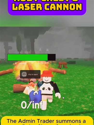 Ruby Chest & Laser Cannon #99nightintheforest #roblox #usa