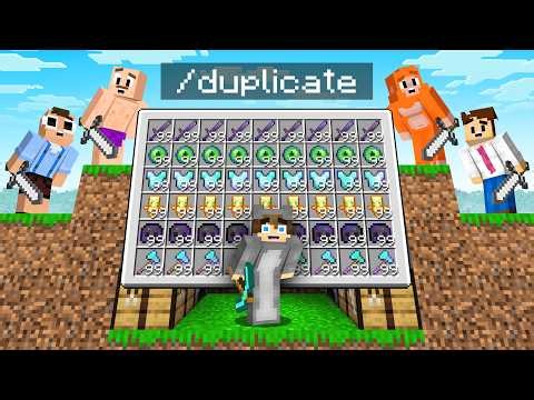I Secretly Duped in a Minecraft Hunters vs Speedrunner