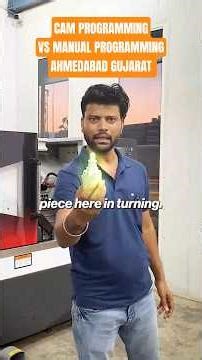 CAM Programming using Mastercam vs Manual Programming - Saves a lot of Time | RVM CAD Ahmedabad