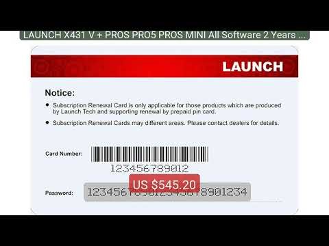 LAUNCH X431 V + PROS PRO5 PROS MINI All Software 2 Years For All C... — Best Deal 2026 | Shop Now!