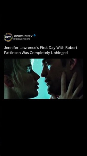 Jennifer Lawrence’s First Day With Robert Pattinson Was Completely Unhinged