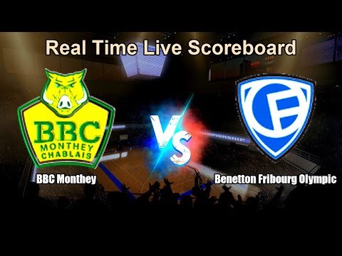 BBC Monthey vs Benetton Fribourg Olympic Live Score - Switzerland Swiss Basketball League