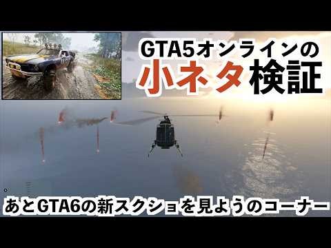 【オンラインで新バグ検証とGTA6の新スクショ見る回】GTA５実況