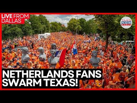 FIFA WORLD CUP 2026 LIVE | Fans Swarm Dallas Stadium For Netherlands vs Japan Epic Clash