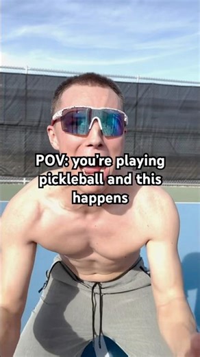I hate that white line #shortsfeed #pickleball #comedy