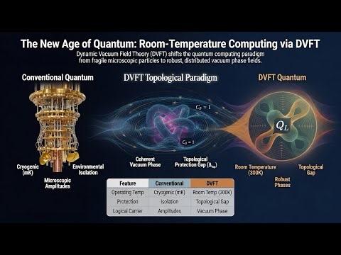 New Age of Desktop Quantum Computers - Dynamic Vacuum Field Theory Paradigm